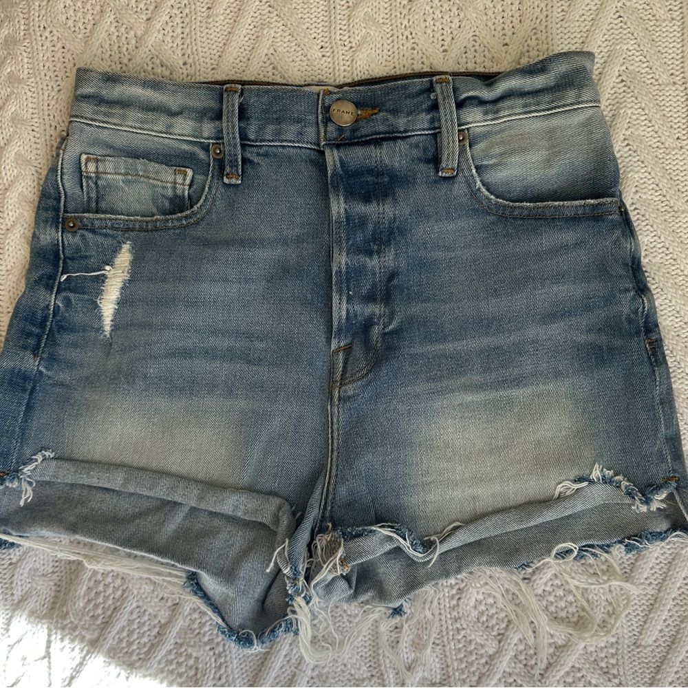 Frame Denim Le Original Chloe Cutoff jean shorts